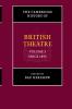 The Cambridge History of British Theatre