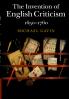 The Invention of English Criticism