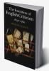 The Invention of English Criticism