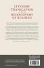 Literary Translation and the Rediscovery of             Reading