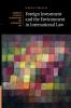 Foreign Investment and the Environment in International             Law