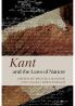 Kant and the Laws of Nature
