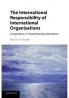 The International Responsibility of International Organisations