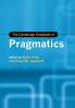 The Cambridge Handbook of Pragmatics
