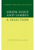 Greek Elegy and Iambus