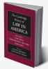The Cambridge History of Law in America