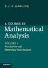 A Course in Mathematical Analysis