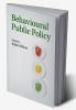 Behavioural Public Policy