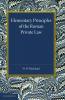 Elementary Principles of the Roman Private             Law