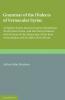 Grammar of the Dialects of the Vernacular Syriac