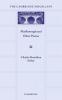 Marlborough and Other Poems