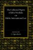 The Collected Papers of John Westlake on Public International Law