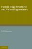 Factory Wage Structures and National Agreements