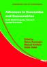 Advances in Economics and Econometrics