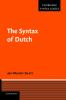 The Syntax of Dutch