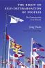 The Right of Self-Determination of Peoples