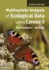 Multivariate Analysis of Ecological Data using CANOCO 5