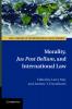 Morality  Jus Post Bellum  and International Law