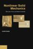 Nonlinear Solid Mechanics