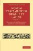 Novum Testamentum Graece Et Latine