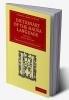 Dictionary of the Hausa Language - Volume 1