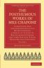 The Posthumous Works of Mrs Chapone - Volume             1