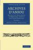 Archives D'Anjou - Volume 1