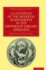 A Catalogue of the Medieval Manuscripts in the University Library Aberdeen