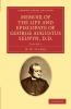 Memoir of the Life and Episcopate of George Augustus Selwyn D.D.