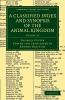 A Classified Index and Synopsis of the Animal Kingdom - Volume 16