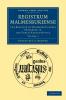 Registrum Malmesburiense - Volume 1