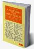 A Dictionary of the Malay Tongue