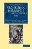 Archbishop Herring's Visitation Returns 1743