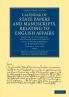 Calendar of State Papers and Manuscripts Relating to English Affairs