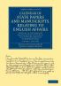 Calendar of State Papers and Manuscripts Relating to English Affairs
