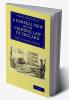 A General View of the Criminal Law of England
