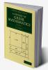 A History of Greek Mathematics
