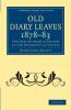 Old Diary Leaves 1878 83