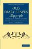 Old Diary Leaves 1893-6