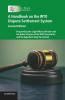 A Handbook on the WTO Dispute Settlement             System
