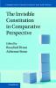 The Invisible Constitution in Comparative             Perspective