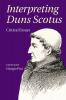 Interpreting Duns Scotus