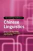 The Cambridge Handbook of Chinese Linguistics