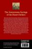 The Anonymous Sayings of the Desert Fathers