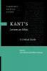 Kant's Lectures on Ethics