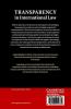 Transparency in International Law