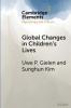 Global Changes in Children's Lives