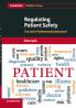 Regulating Patient Safety