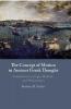 The Concept of Motion in Ancient Greek Thought
