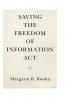 Saving the Freedom of Information Act